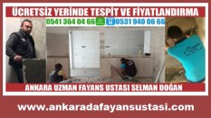 Ankarada Fayans Ustası